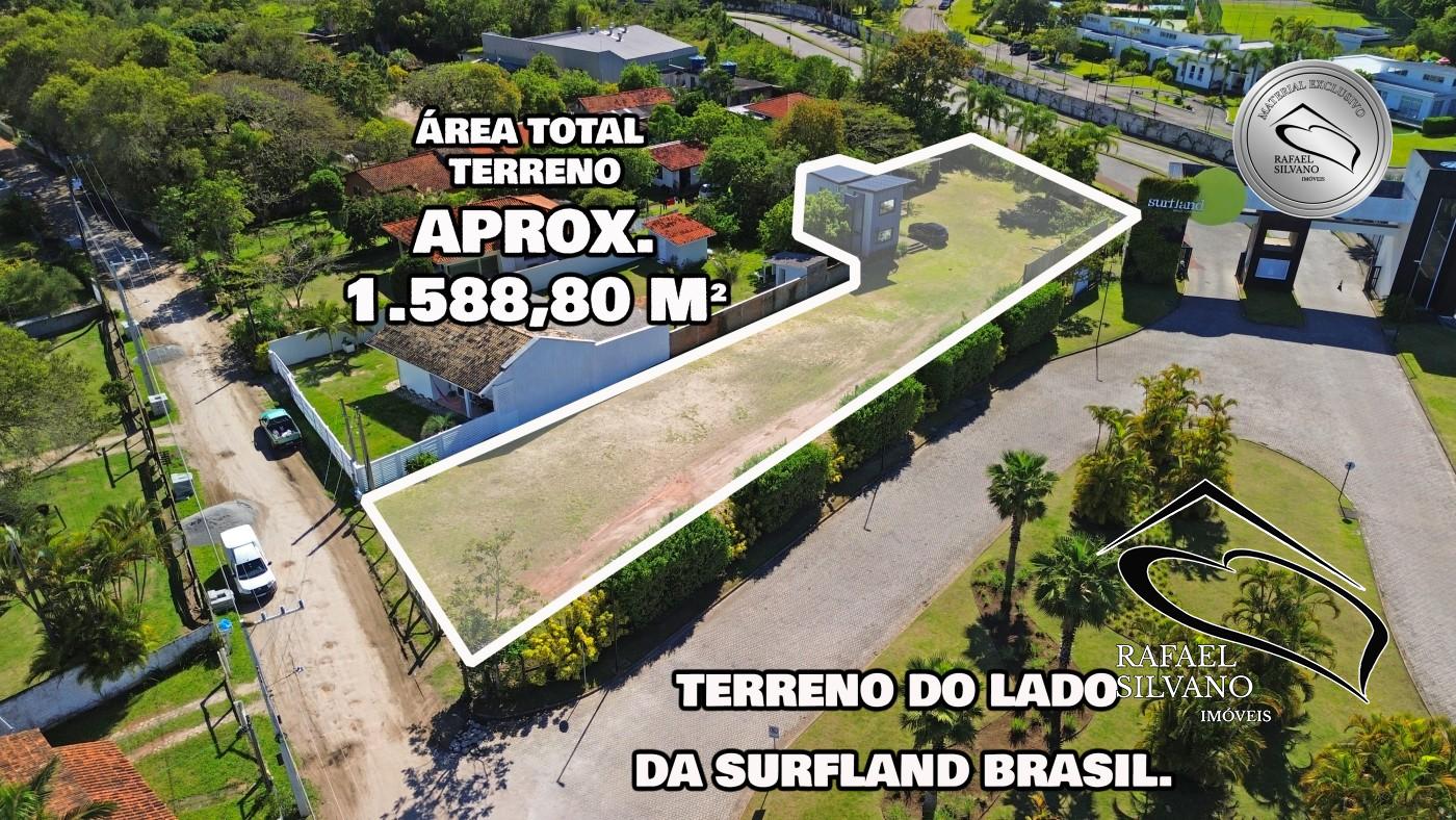 Terreno 1.588 m² ao lado da Surfland em Garopaba / SC